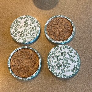 Wood and Cork Coasters